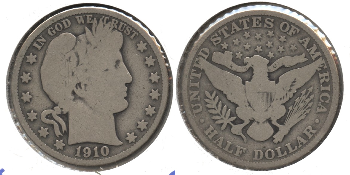 1910 Barber Half Dollar Good-4 #s