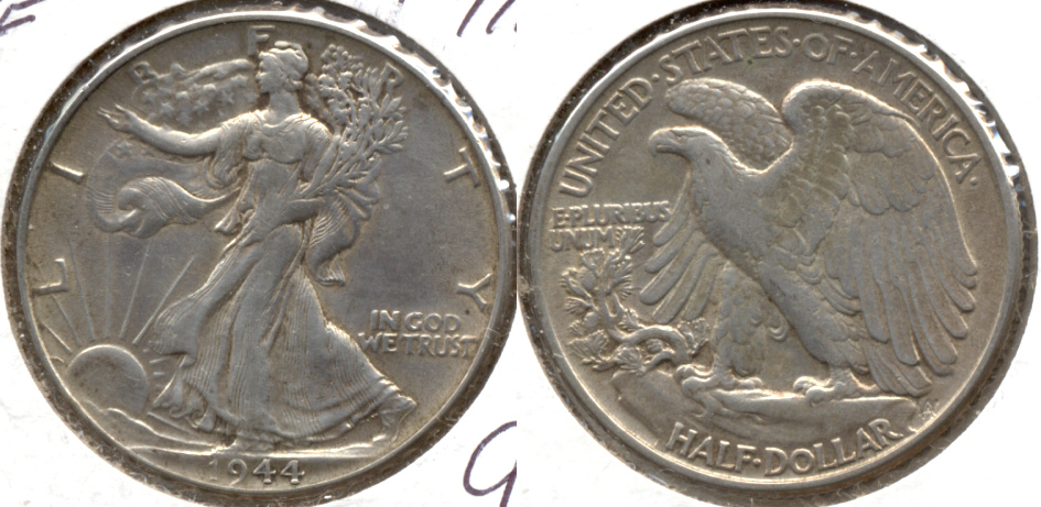 1944 Walking Liberty Half Dollar EF-40 e