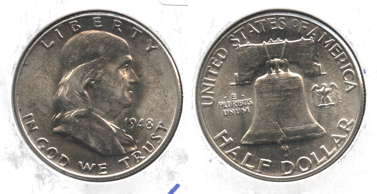 1948 Franklin Half Dollar MS-63 #d
