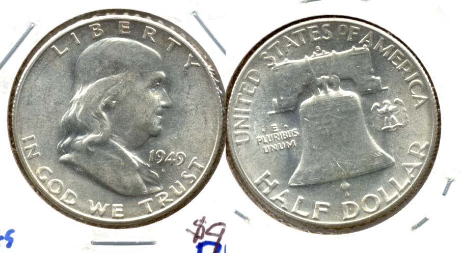 1949-S Franklin Half Dollar MS-60