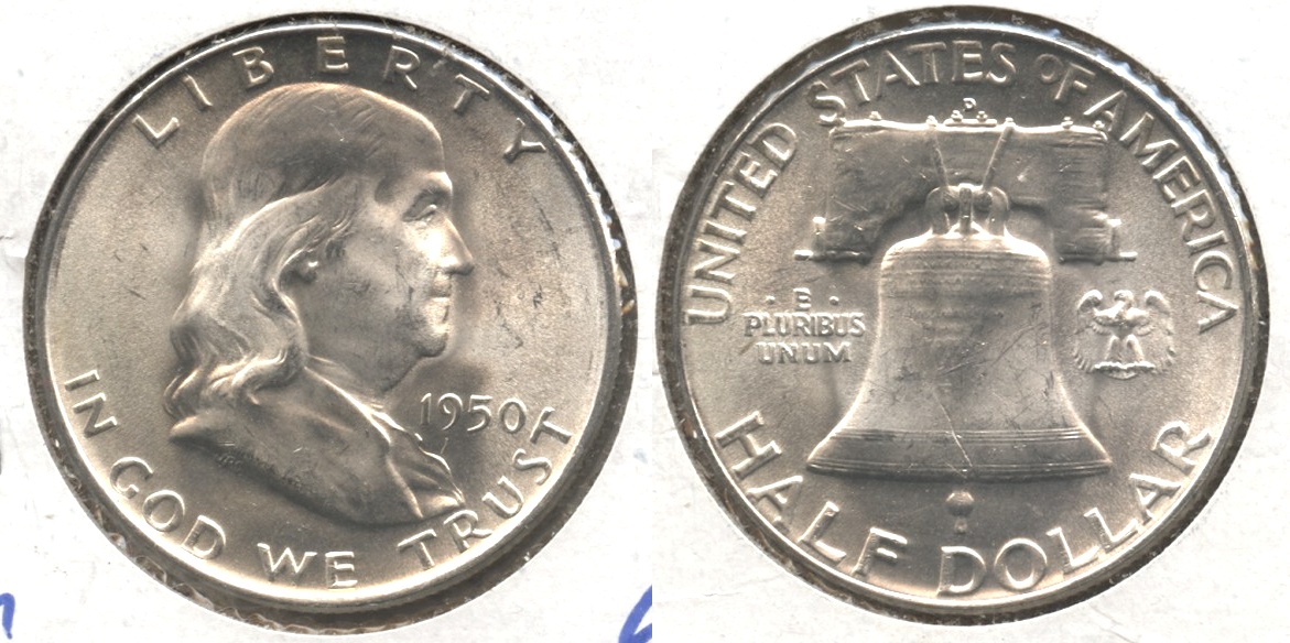 1950-D Franklin Half Dollar MS-63 #d