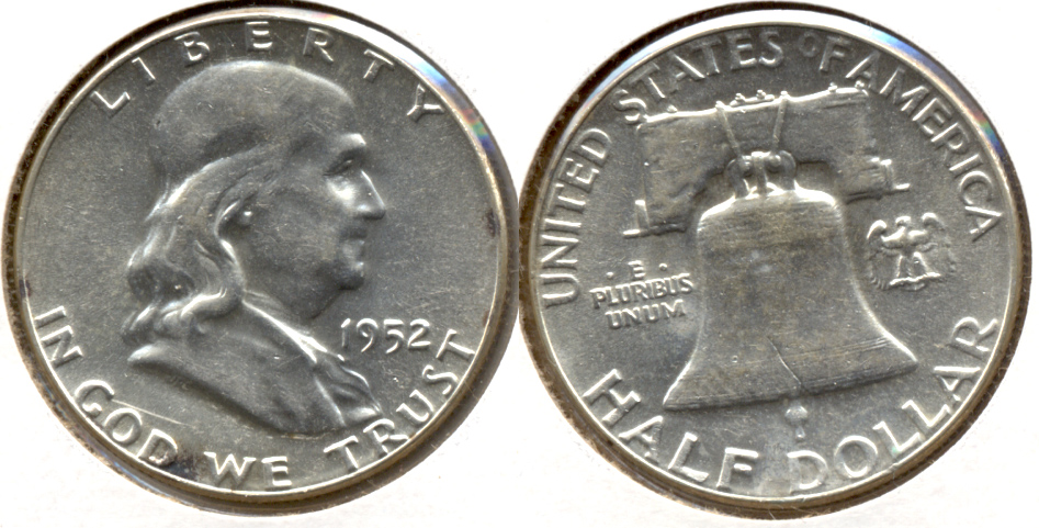 1952 Franklin Half Dollar AU-50 i