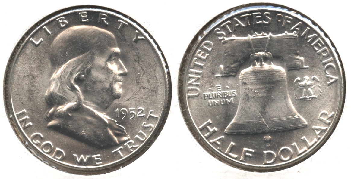 1952 Franklin Half Dollar MS-63 #b