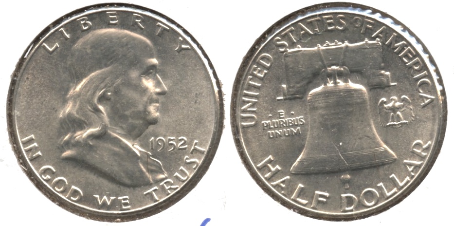 1952 Franklin Half Dollar MS-64 #a