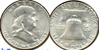 1953-D Franklin Half Dollar MS-63