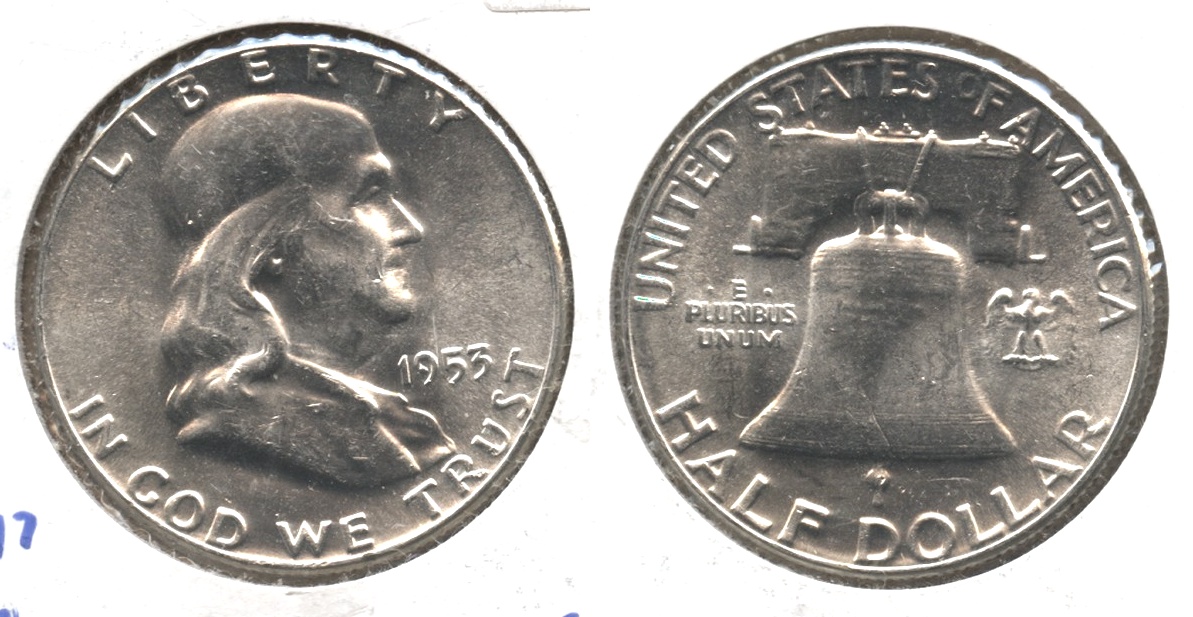 1953 Franklin Half Dollar MS-63 #b