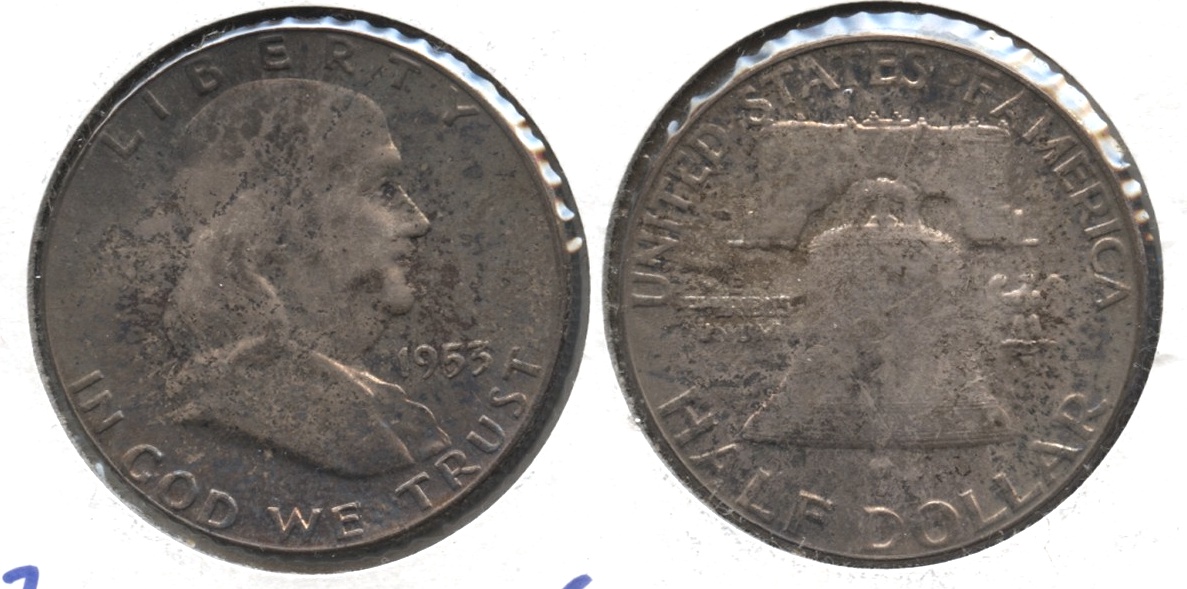 1953 Franklin Half Dollar MS-64
