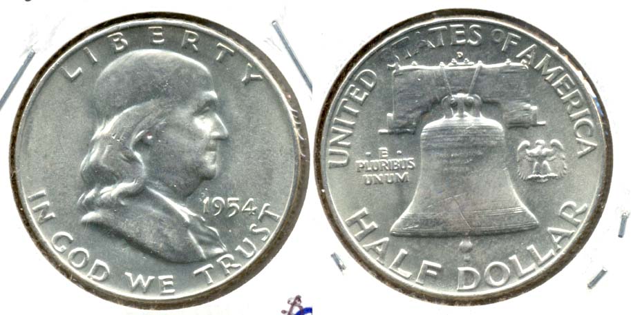 1954-D Franklin Half Dollar MS-63 c