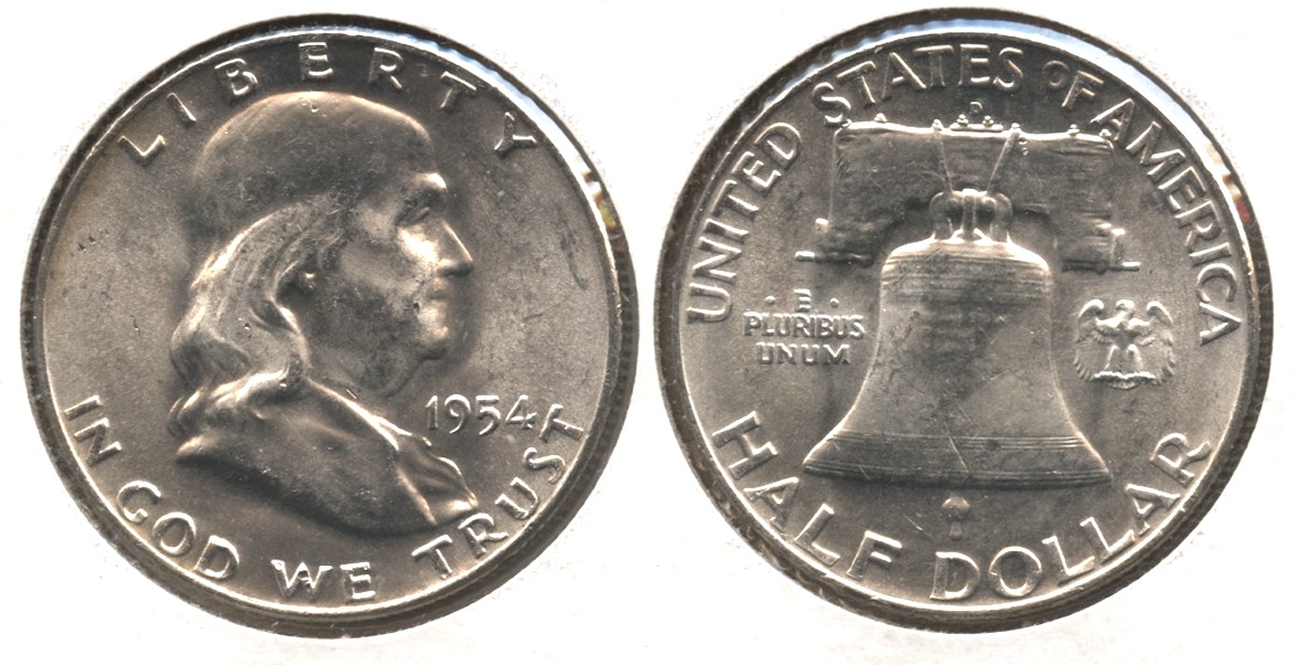 1954-D Franklin Half Dollar MS-63 #d