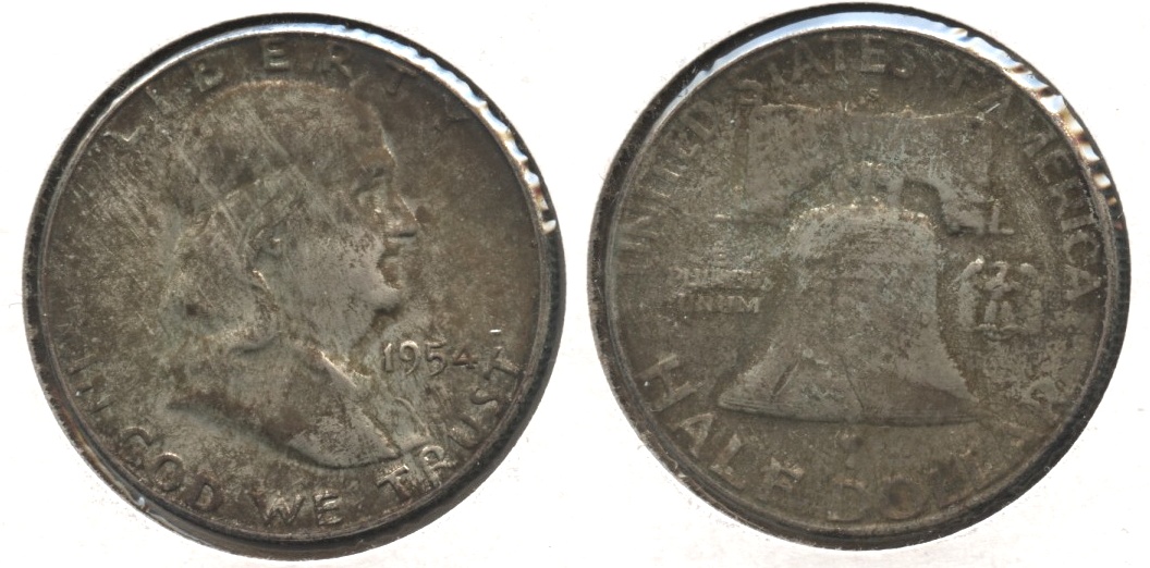 1954-S Franklin Half Dollar MS-63