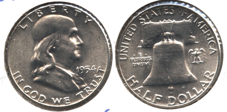 1954 Franklin Half Dollar MS-64 #a