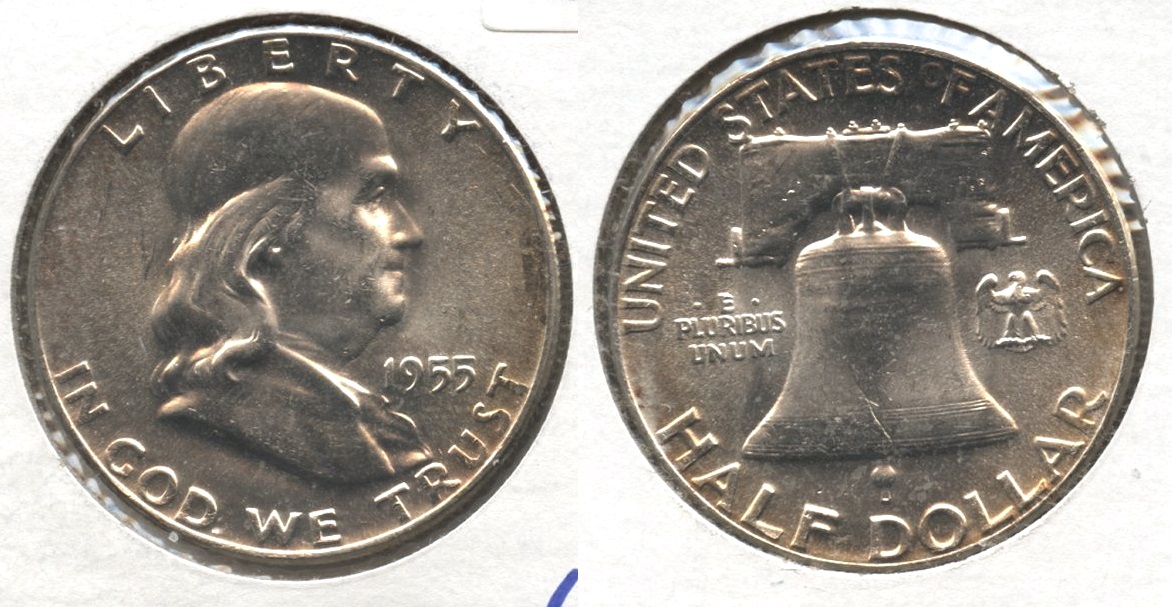 1955 Franklin Half Dollar MS-63 #p