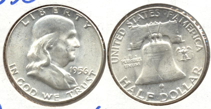 1956 Franklin Half Dollar MS-63 a