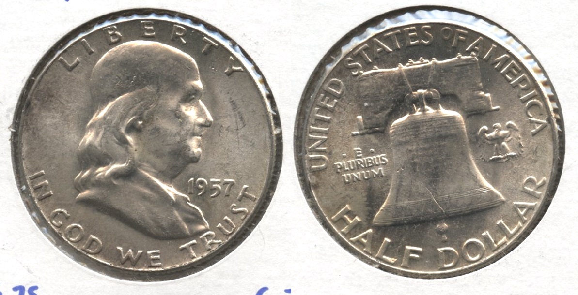 1957 Franklin Half Dollar MS-63 #b