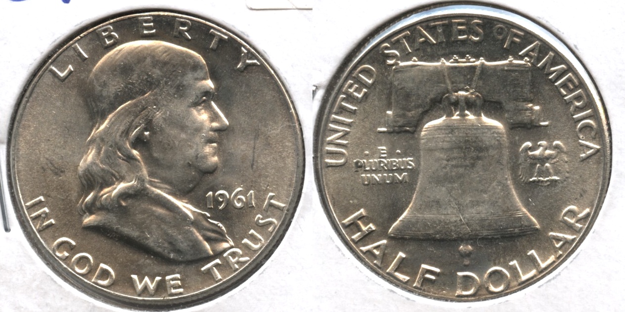 1961 Franklin Half Dollar MS-64