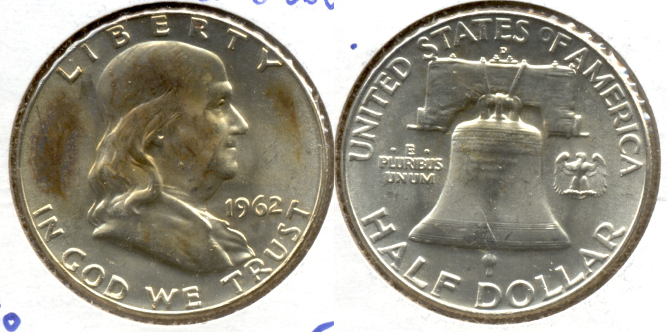 1962-D Franklin Half Dollar MS-63