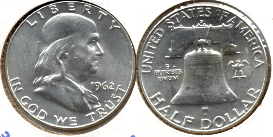 1962-D Franklin Half Dollar MS-63 o