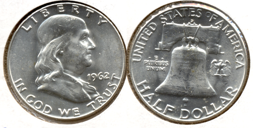 1962-D Franklin Half Dollar MS-63 p