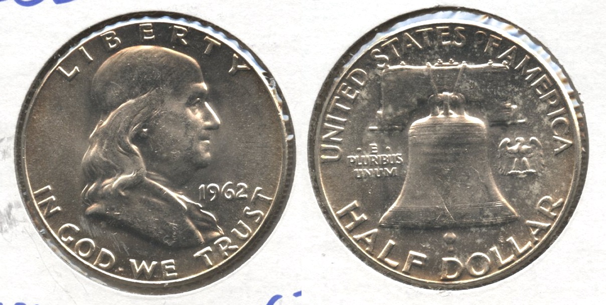 1962 Franklin Half Dollar MS-63