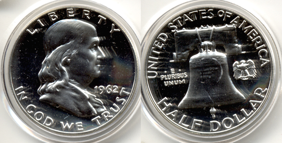 1962 Franklin Half Dollar Proof-65