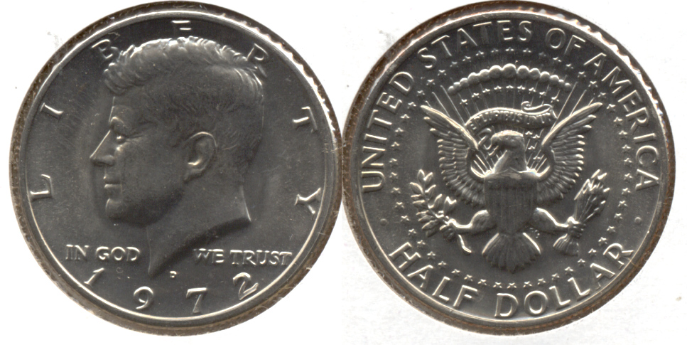 1972-D Kennedy Half Dollar Mint State