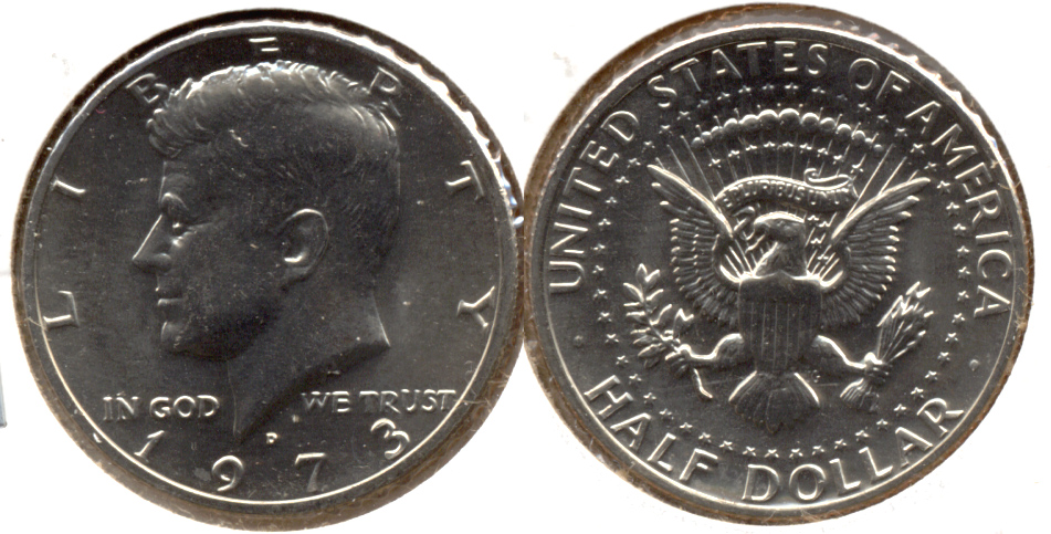 1973-D Kennedy Half Dollar Mint State