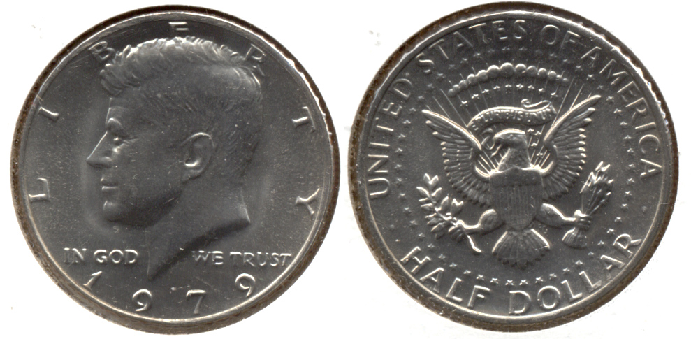 1979 Kennedy Half Dollar Mint State