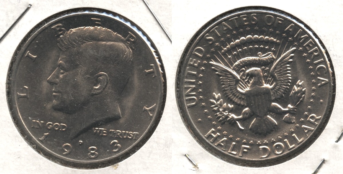 1983-P Kennedy Half Dollar Mint State