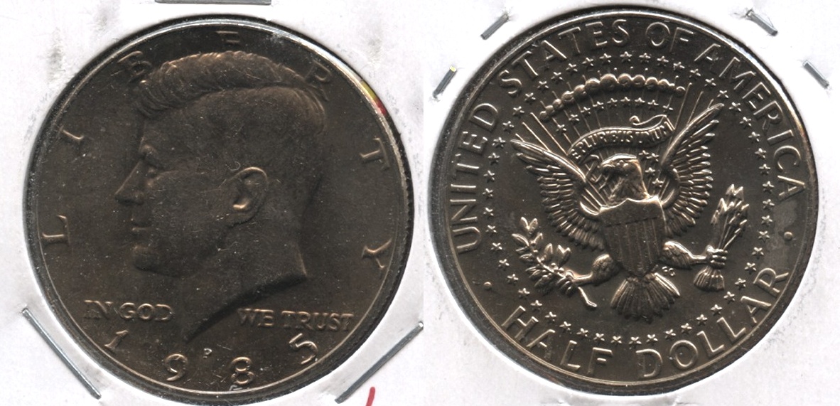 1985-P Kennedy Half Dollar Mint State