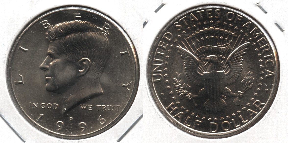 1996-D Kennedy Half Dollar Mint State