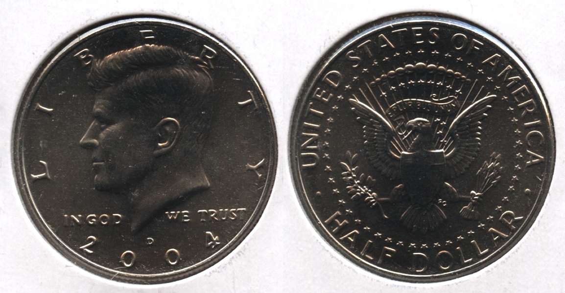 2004-D Kennedy Half Dollar Mint State