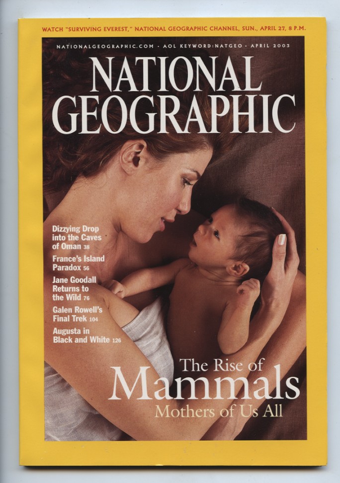 National Geographic Magazine April 2003