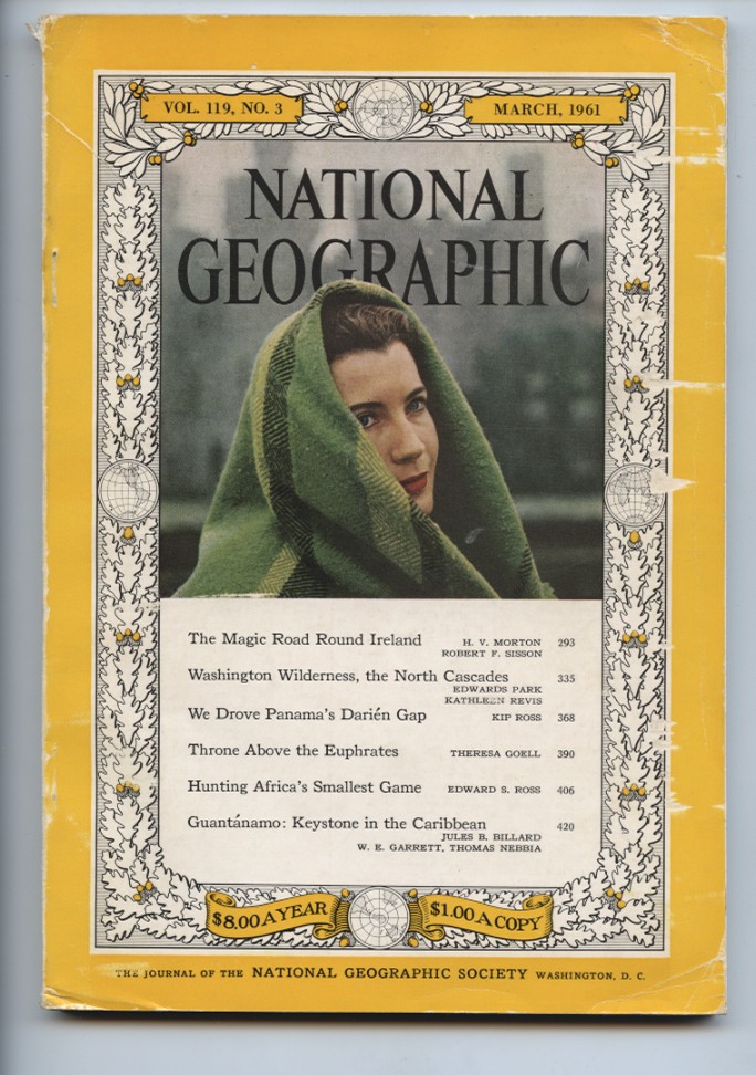 National Geographic Magazine March 1961