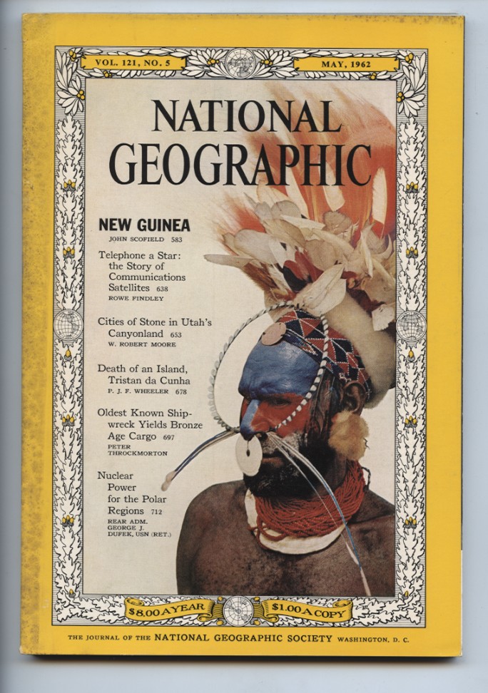 National Geographic Magazine May 1962