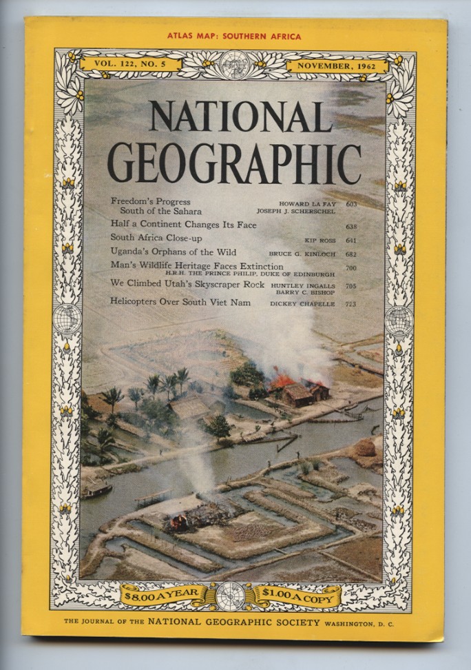 National Geographic Magazine November 1962