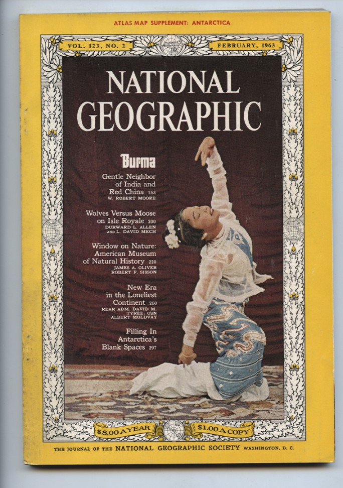 National Geographic Magazine February 1963