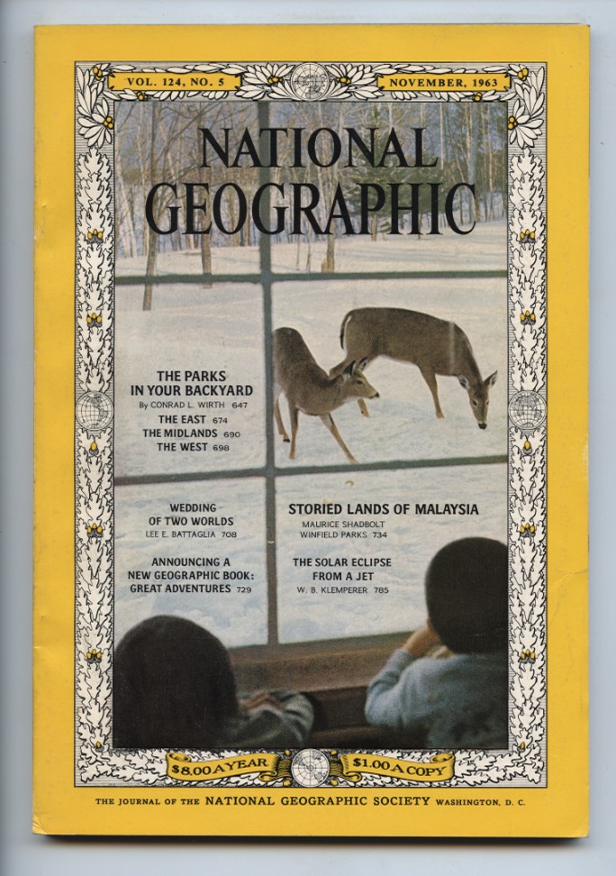 National Geographic Magazine November 1963