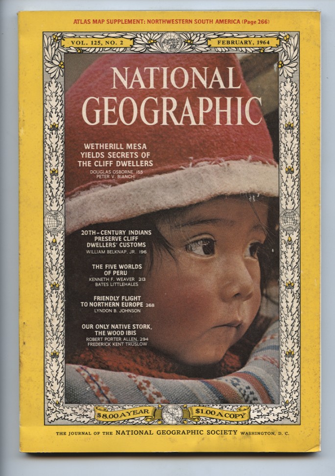 National Geographic Magazine February 1964