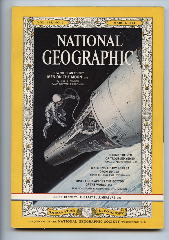 National Geographic Magazine March 1964