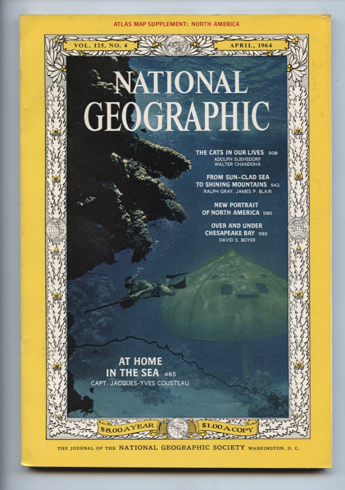 National Geographic Magazine April 1964