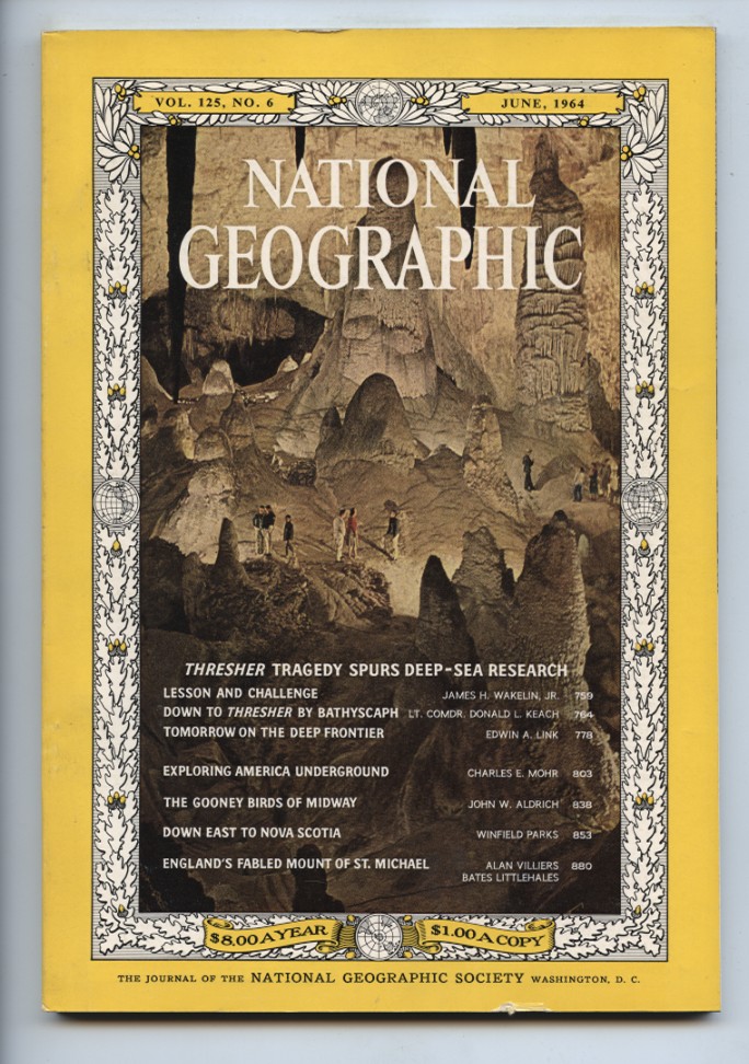 National Geographic Magazine June 1964