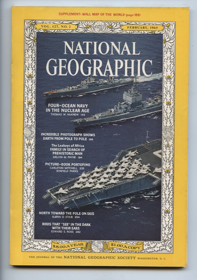 National Geographic Magazine February 1965