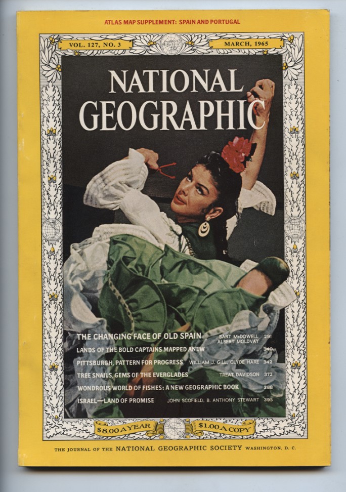 National Geographic Magazine March 1965