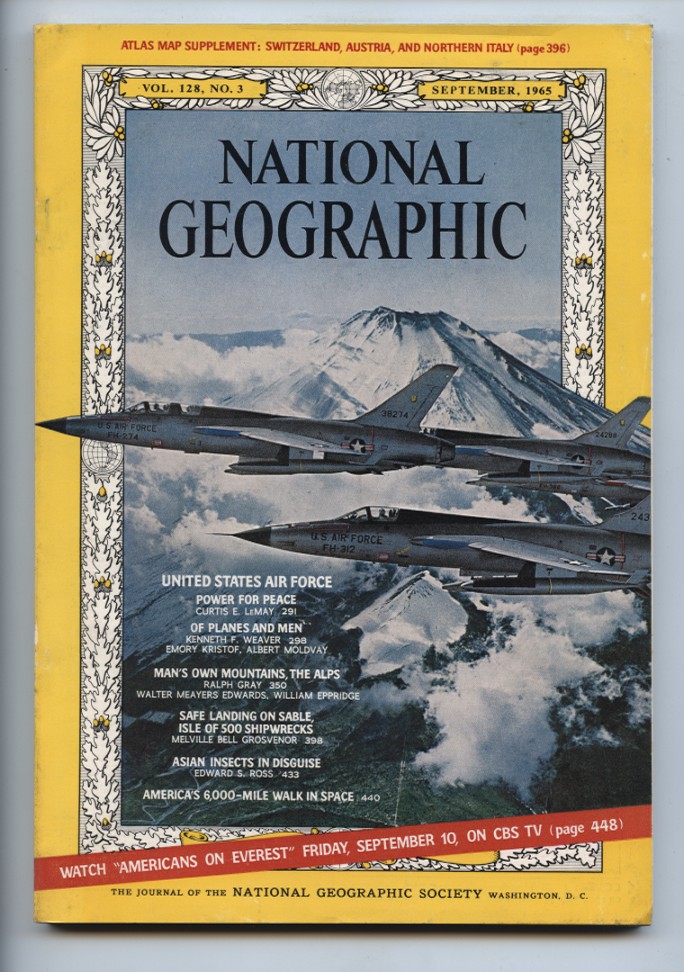 National Geographic Magazine September 1965