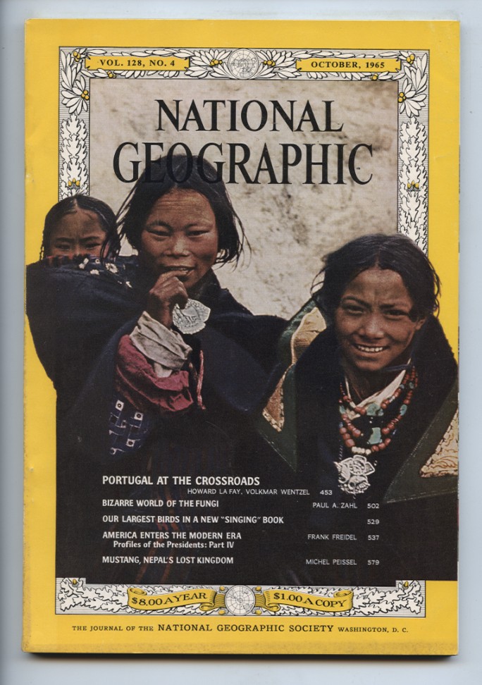 National Geographic Magazine October 1965