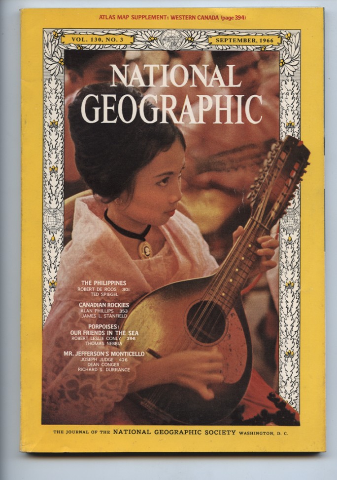 National Geographic Magazine September 1966