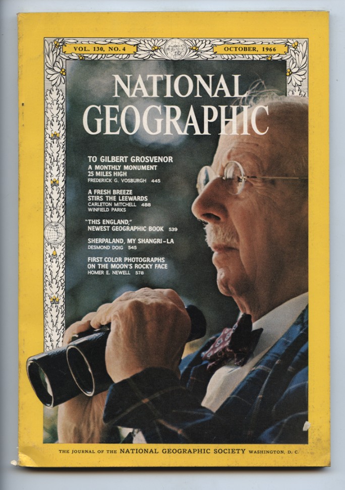 National Geographic Magazine October 1966