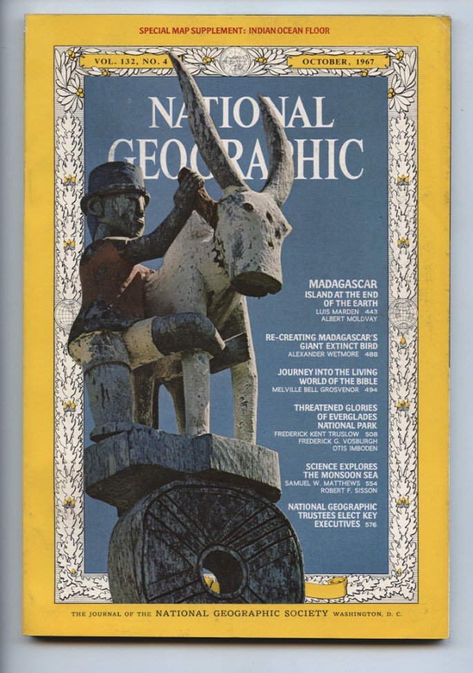 National Geographic Magazine October 1967