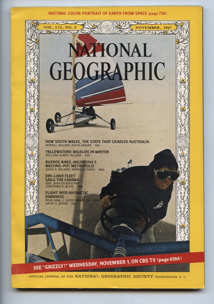 National Geographic Magazine November 1967