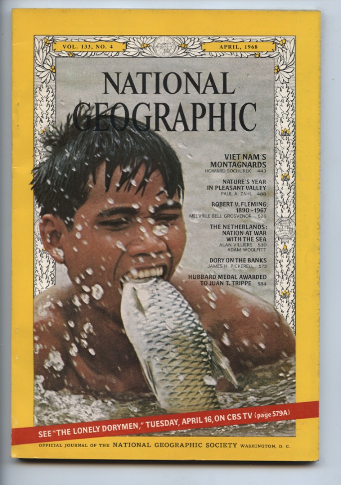 National Geographic Magazine April 1968